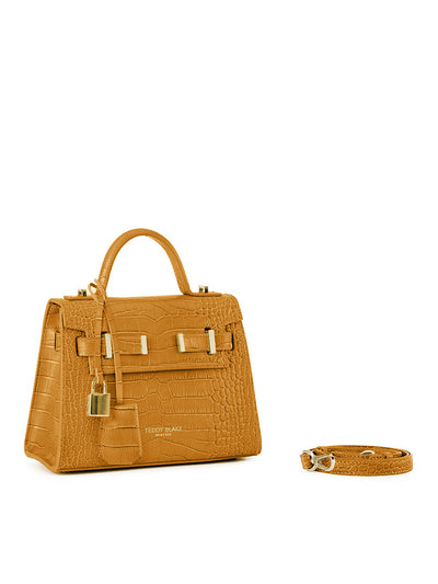 Ava Croco Gold 9" - Dark Yellow