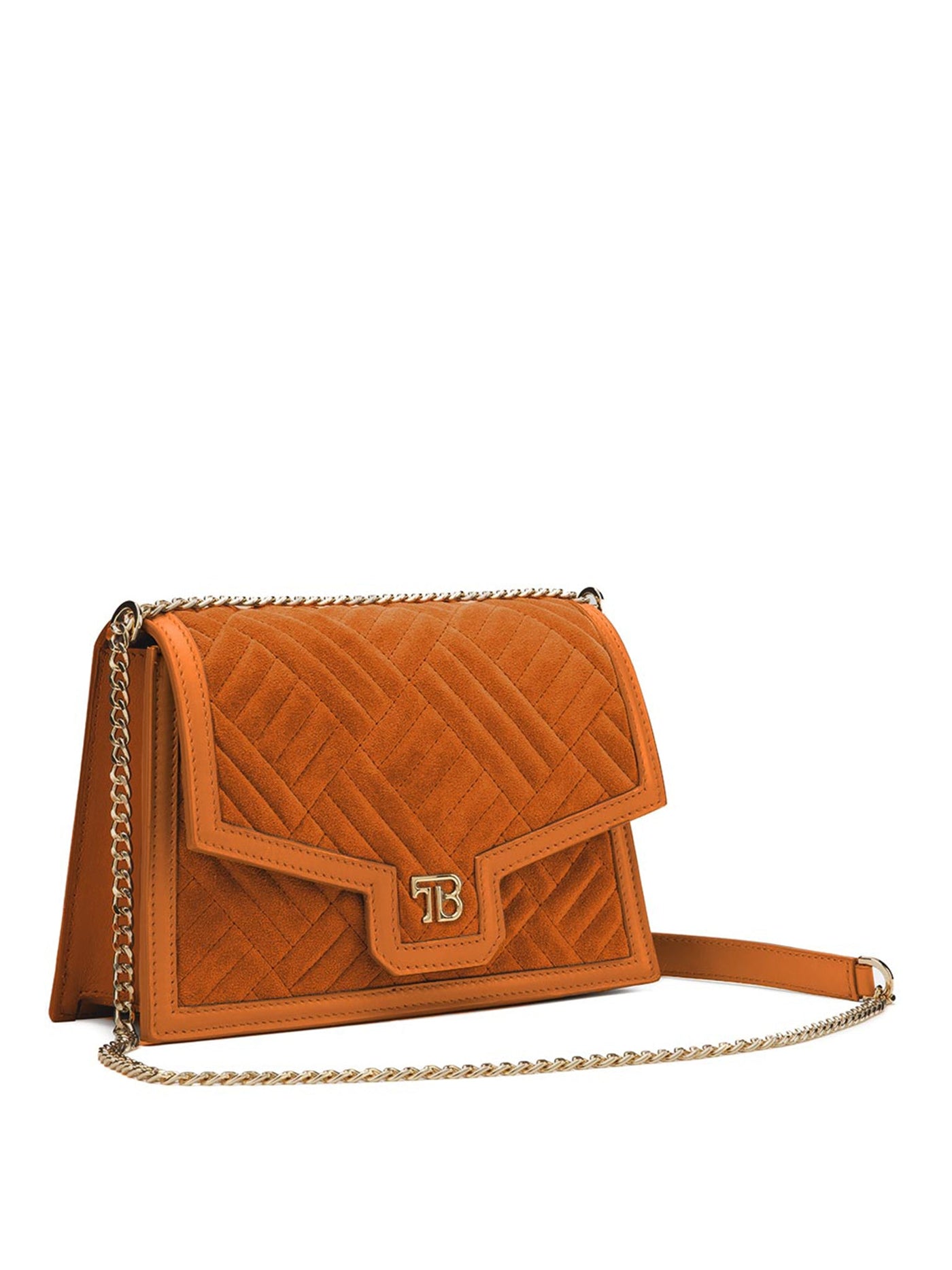 Leather handbag Teddy blake Camel in Leather - 31498170
