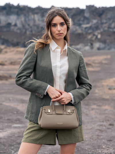 Gigi Low Dollarino  11" - Khaki